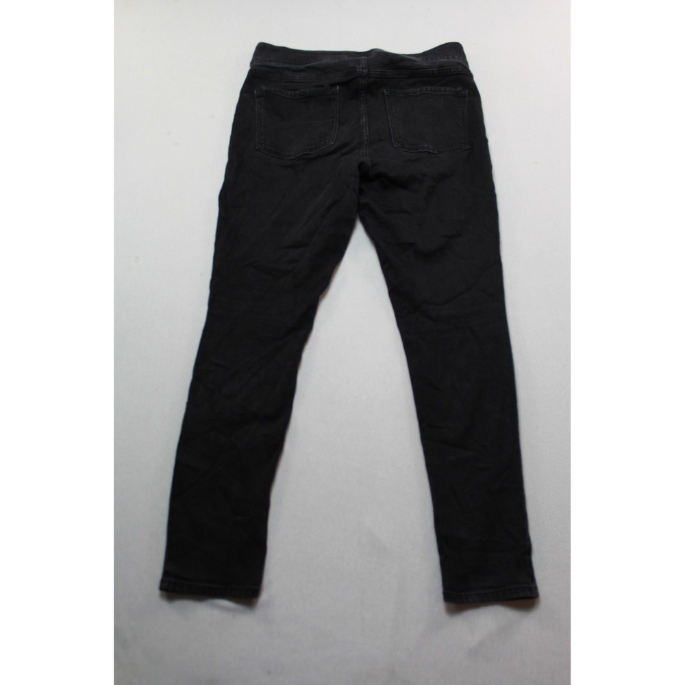 Old Navy Rockstar Jeggings Women 10 Black Excellent Super Skinny Pull On Pants